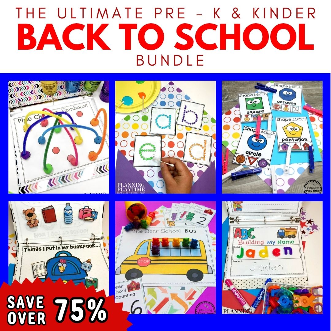 Planning Playtime - Learning Through Play Facebook ad