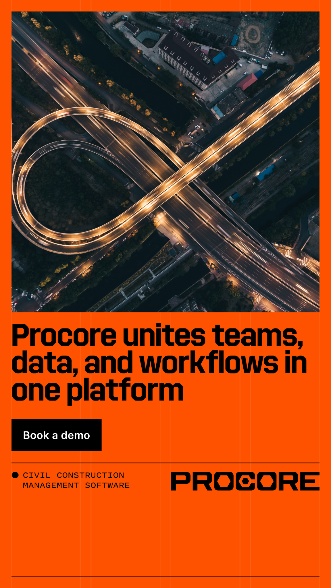Procore Technologies Facebook ad