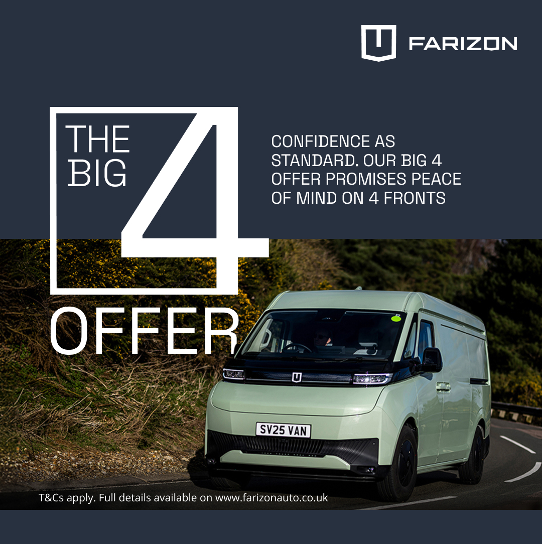 Bridgend Ford Facebook ad: Farizon has landed at Waterton Motor Group; electric…