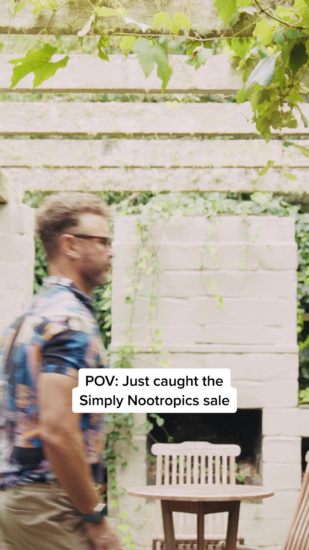 Simply Nootropics Facebook ad: FREE TMG Powder included