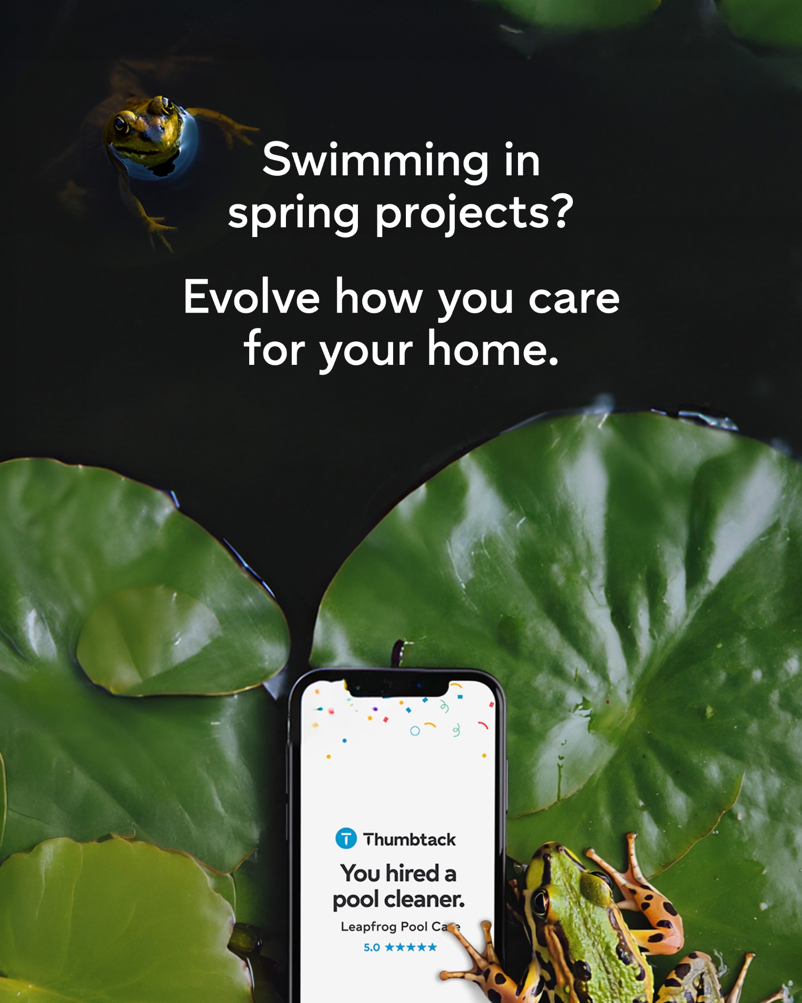 Thumbtack Facebook ad