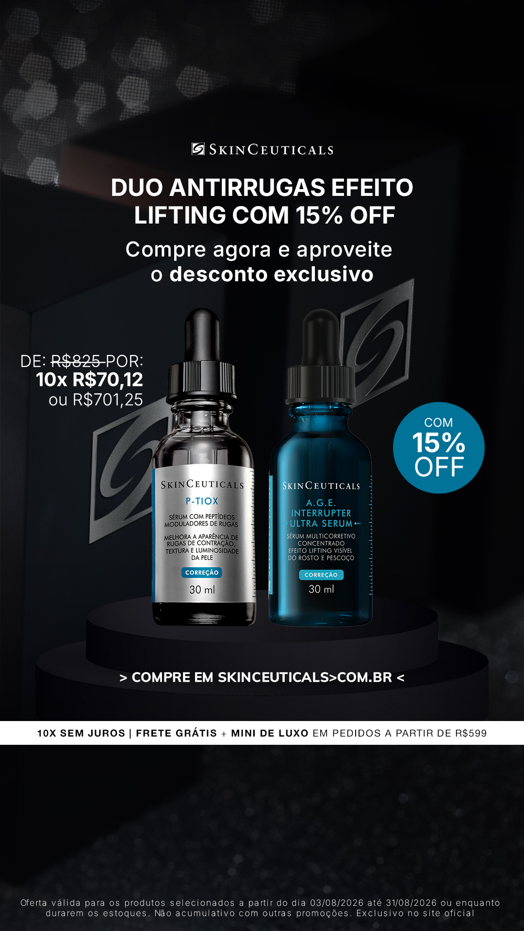 SkinCeuticals Facebook ad