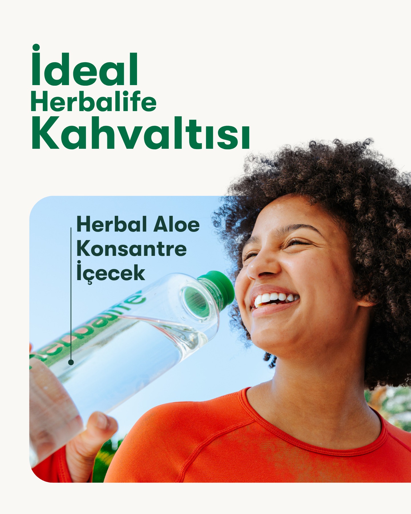 Herbalife Facebook ad: Güne ideal bir başlangıç, günü ideal bir bitiriş…