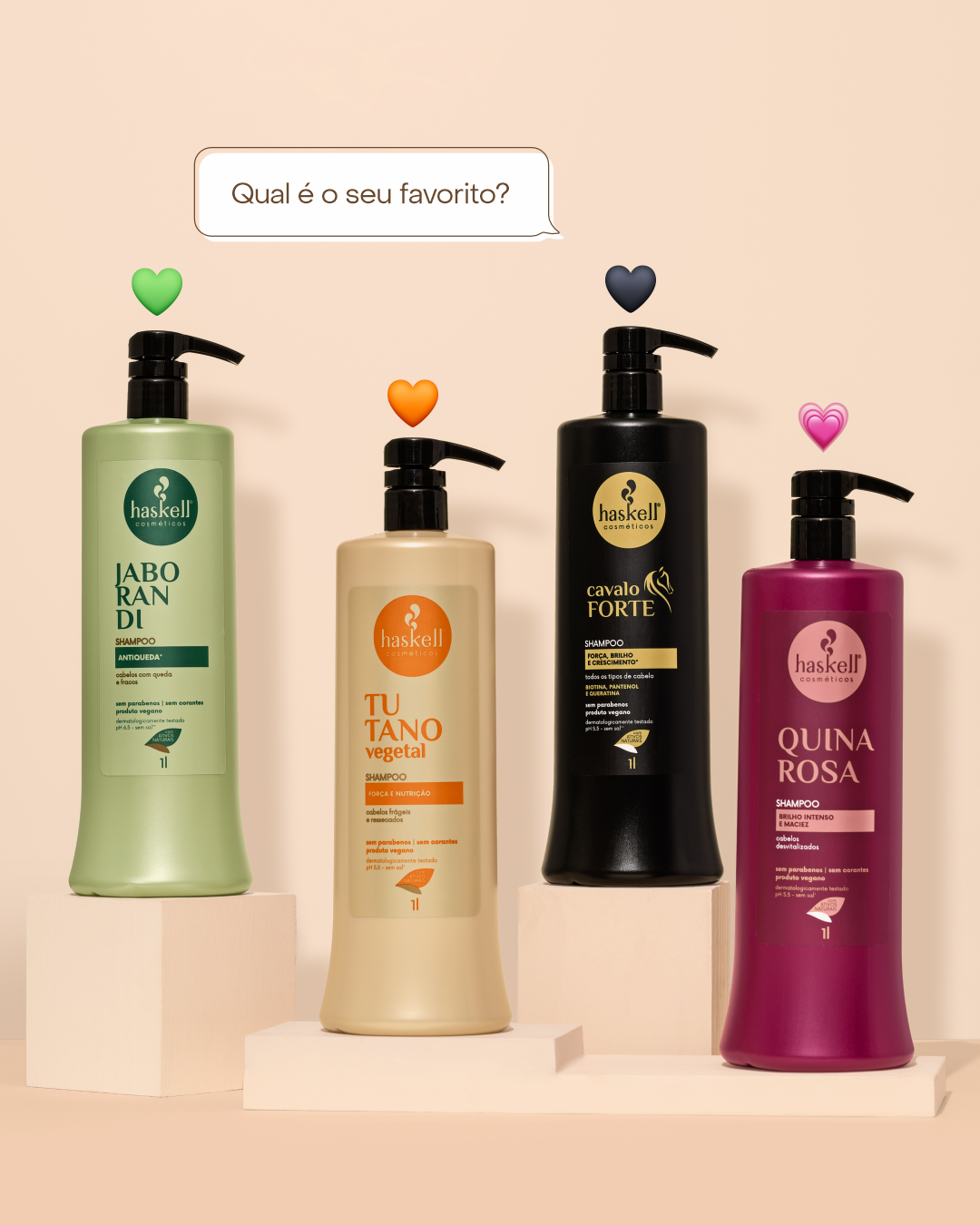 Haskell Cosméticos Facebook ad: Os maiorais são eles!