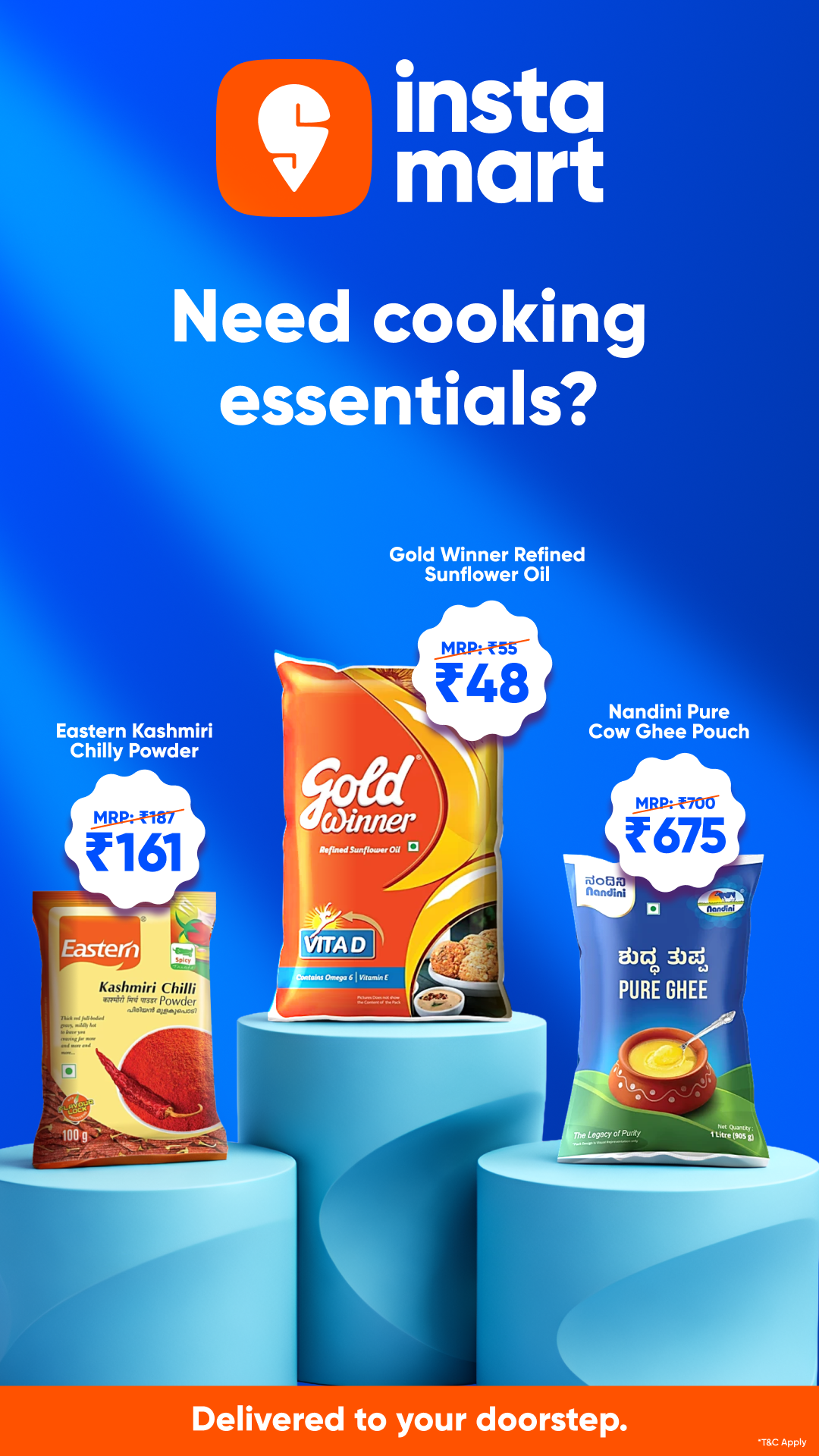 Swiggy Instamart Facebook ad