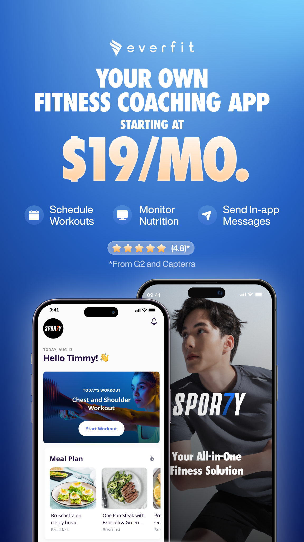 Everfit Facebook ad