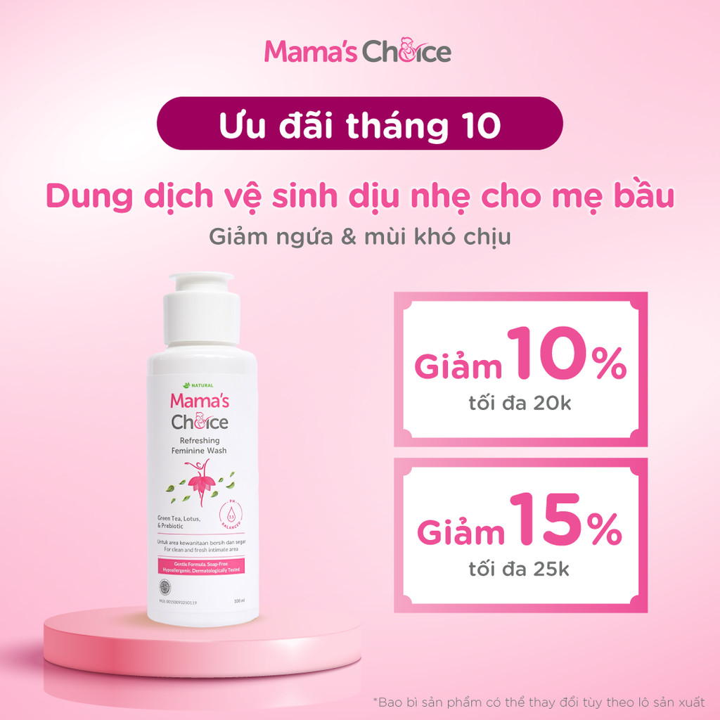 Mama's Choice Vietnam Facebook ad: Vì mẹ xứng đáng được chăm sóc tốt…