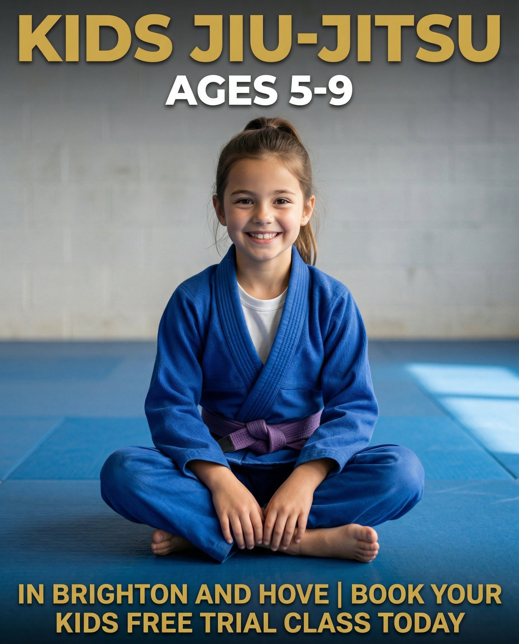 One Jiu-Jitsu Facebook ad: Free Kids Jiu-Jitsu Class in Brighton and Hove