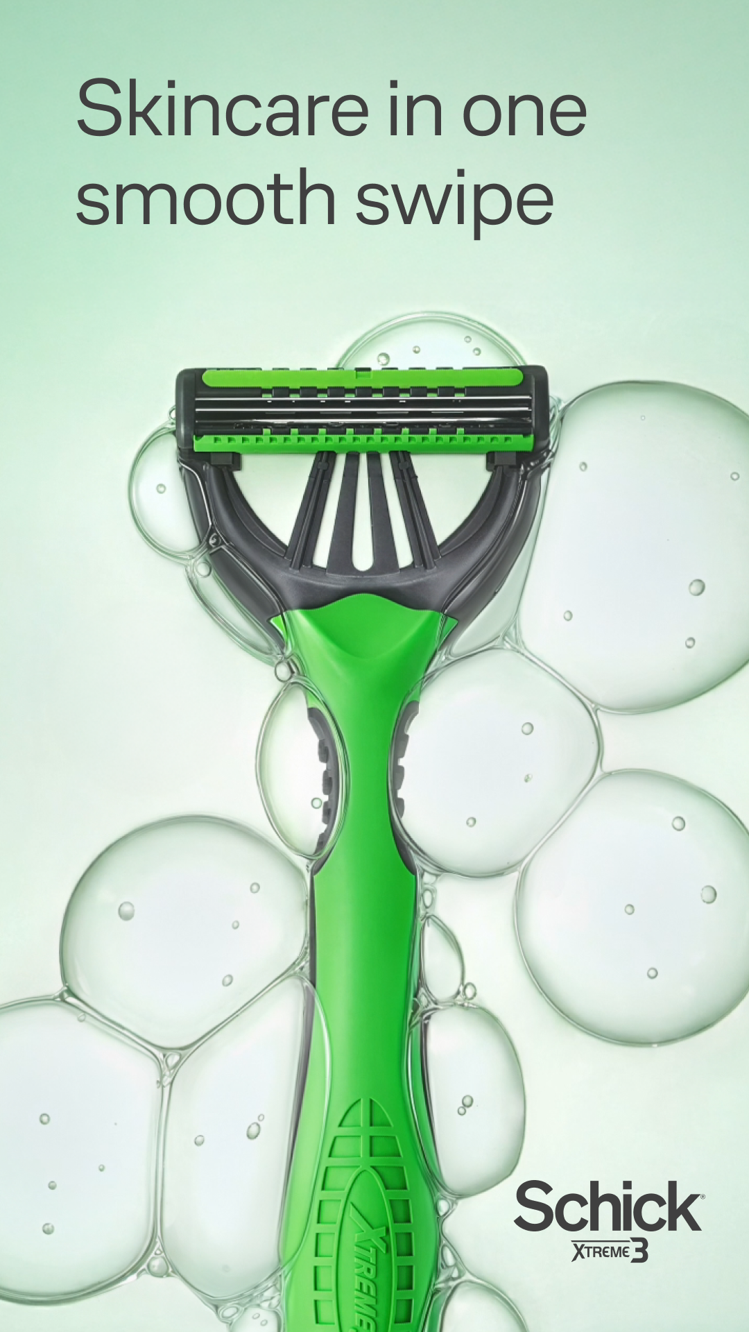 Schick Facebook ad