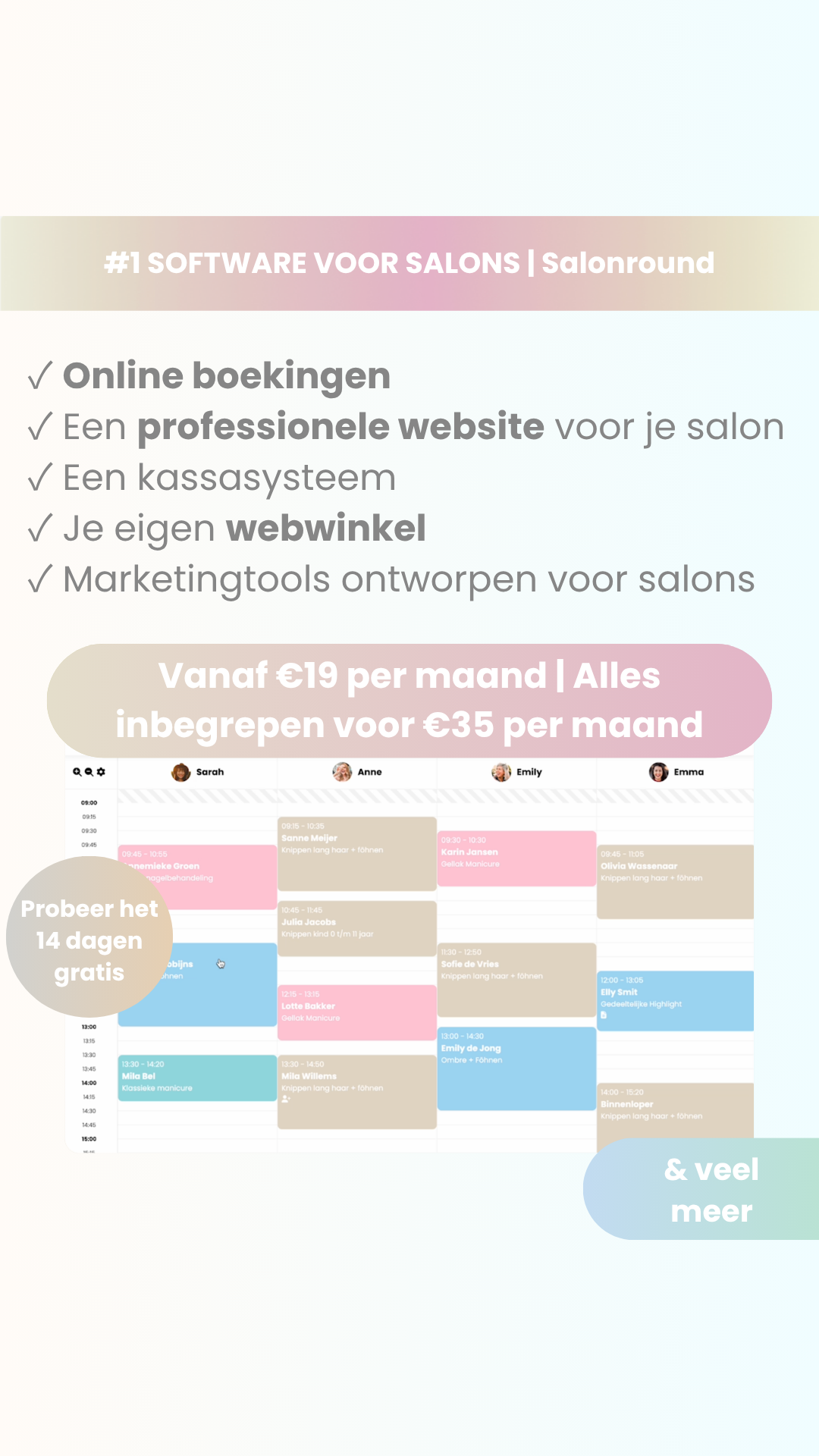 Salonround Facebook ad