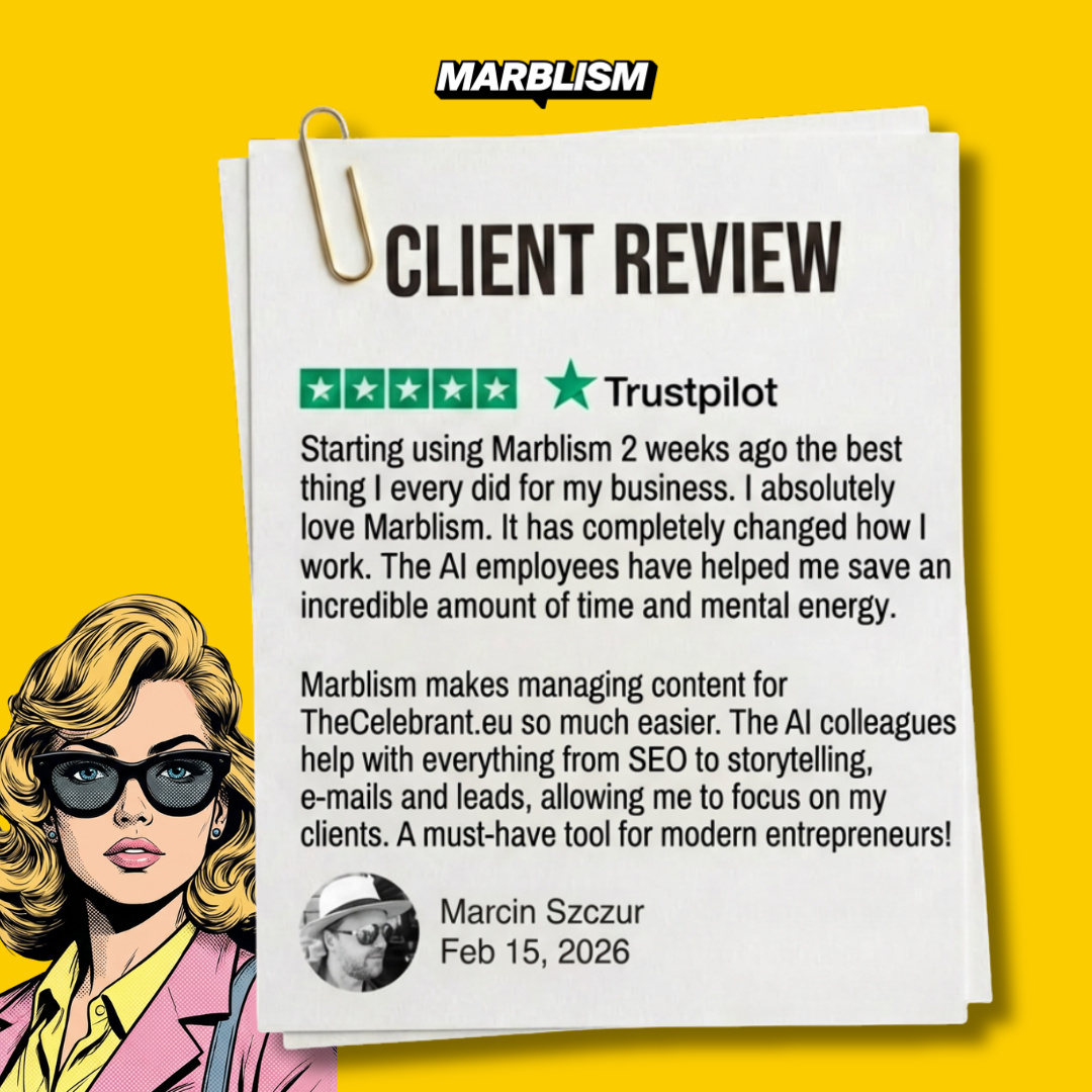 Marblism Facebook ad