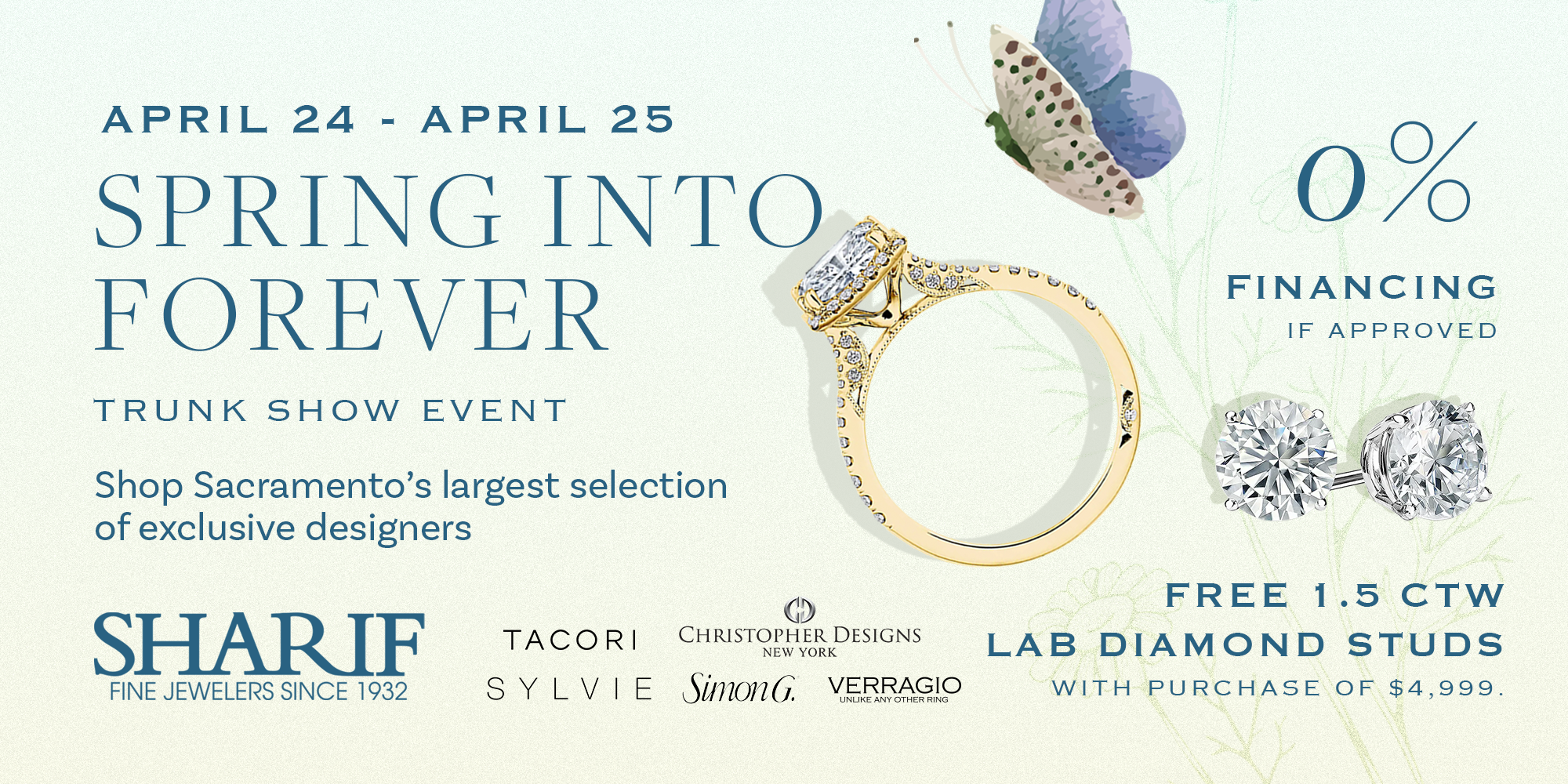 Sharif Jewelers Facebook ad