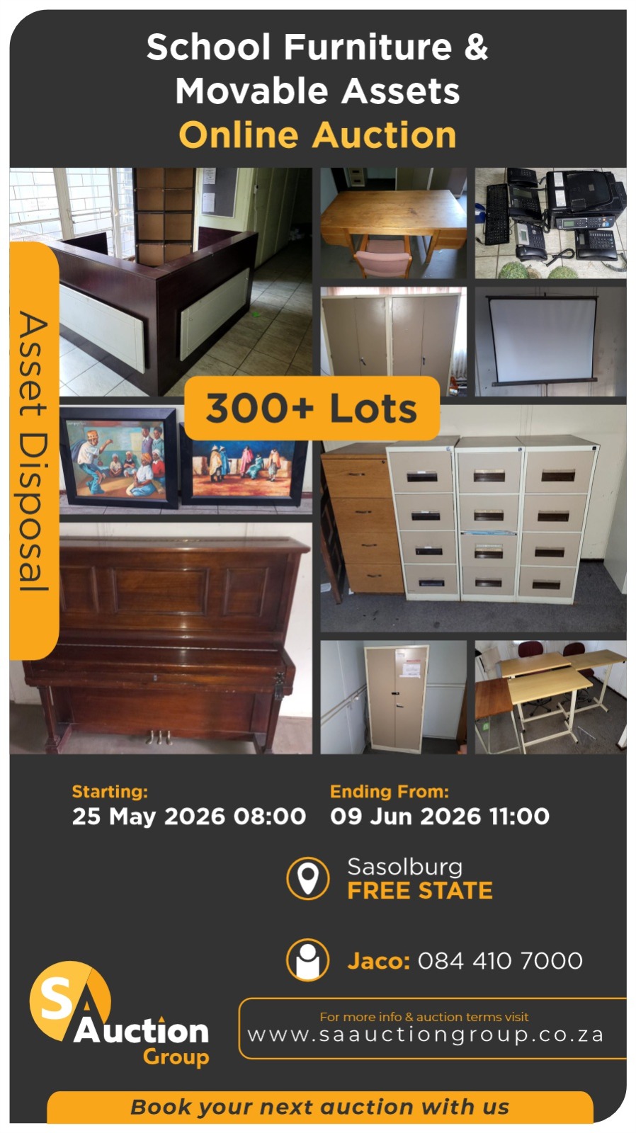 SA Auction Group Facebook ad