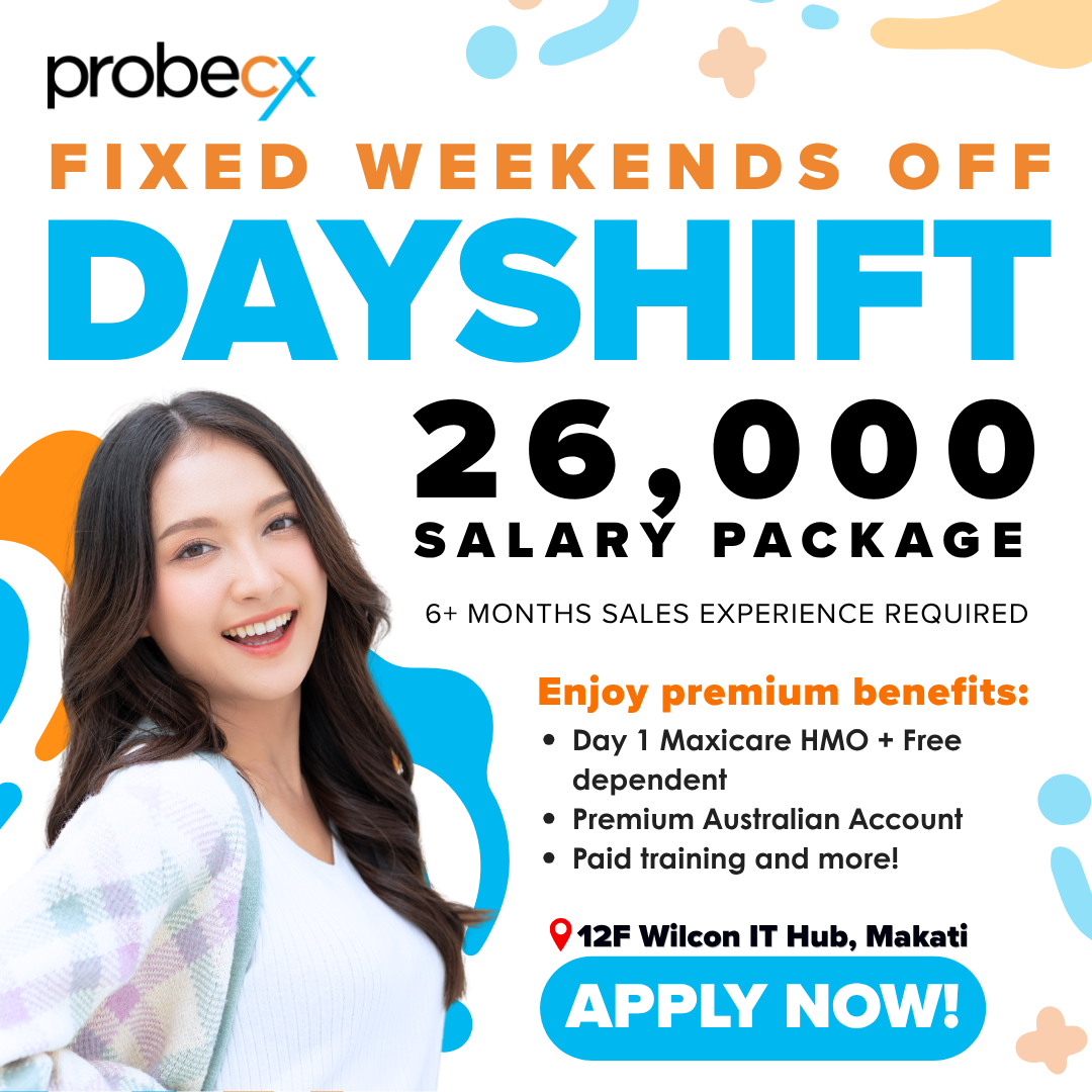 Probe CX Philippines Facebook ad