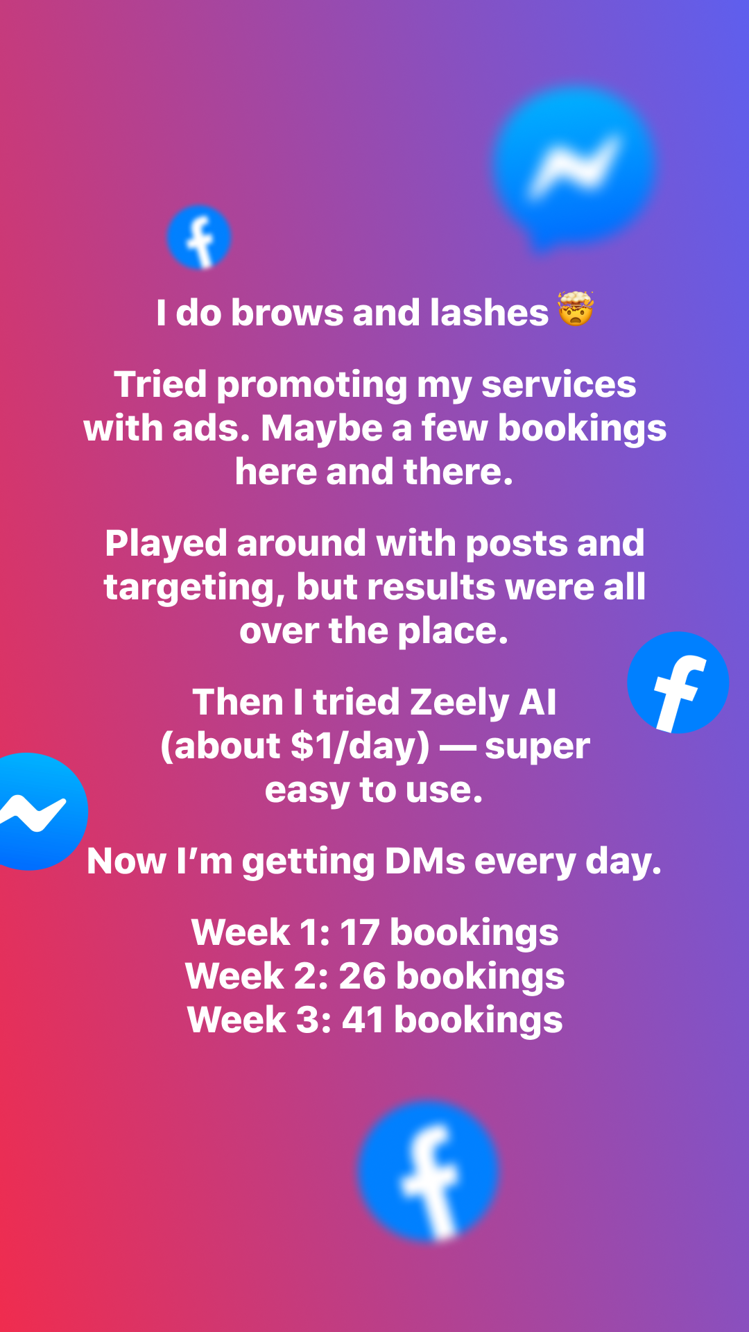 Zeely Facebook ad