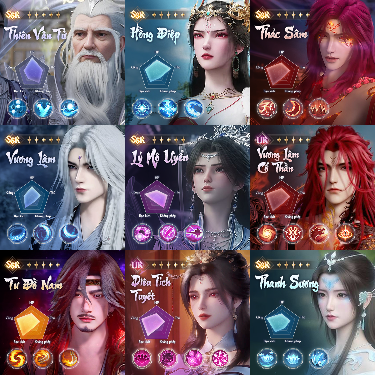 Tiên Nghịch Mobile - JoyGames Facebook ad: Đăng nhập nhận 1000 lượt chiêu mộ