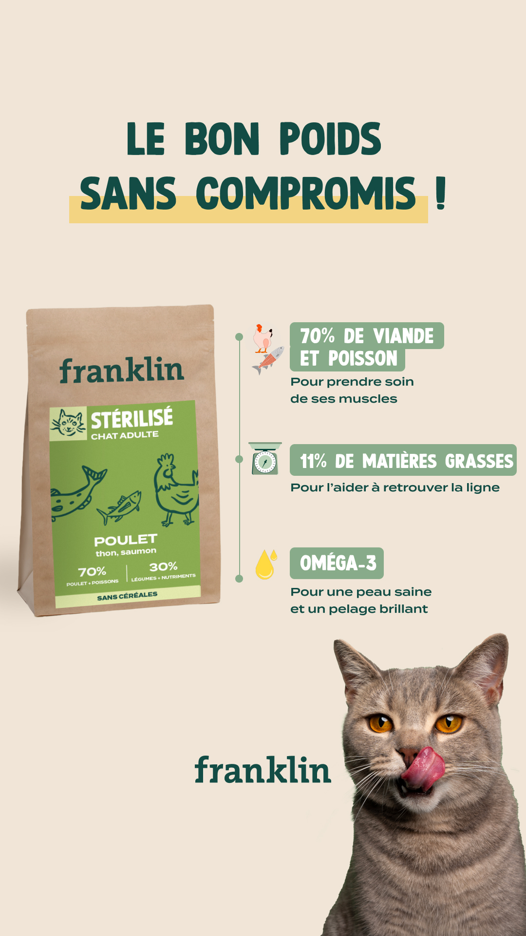Franklin Pet Food Facebook ad