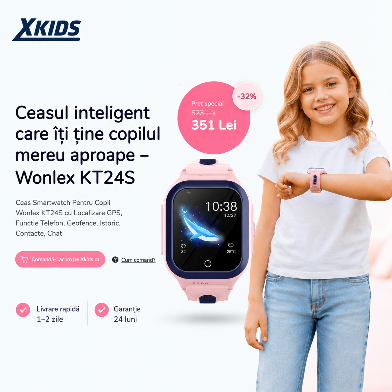 XKids Facebook ad