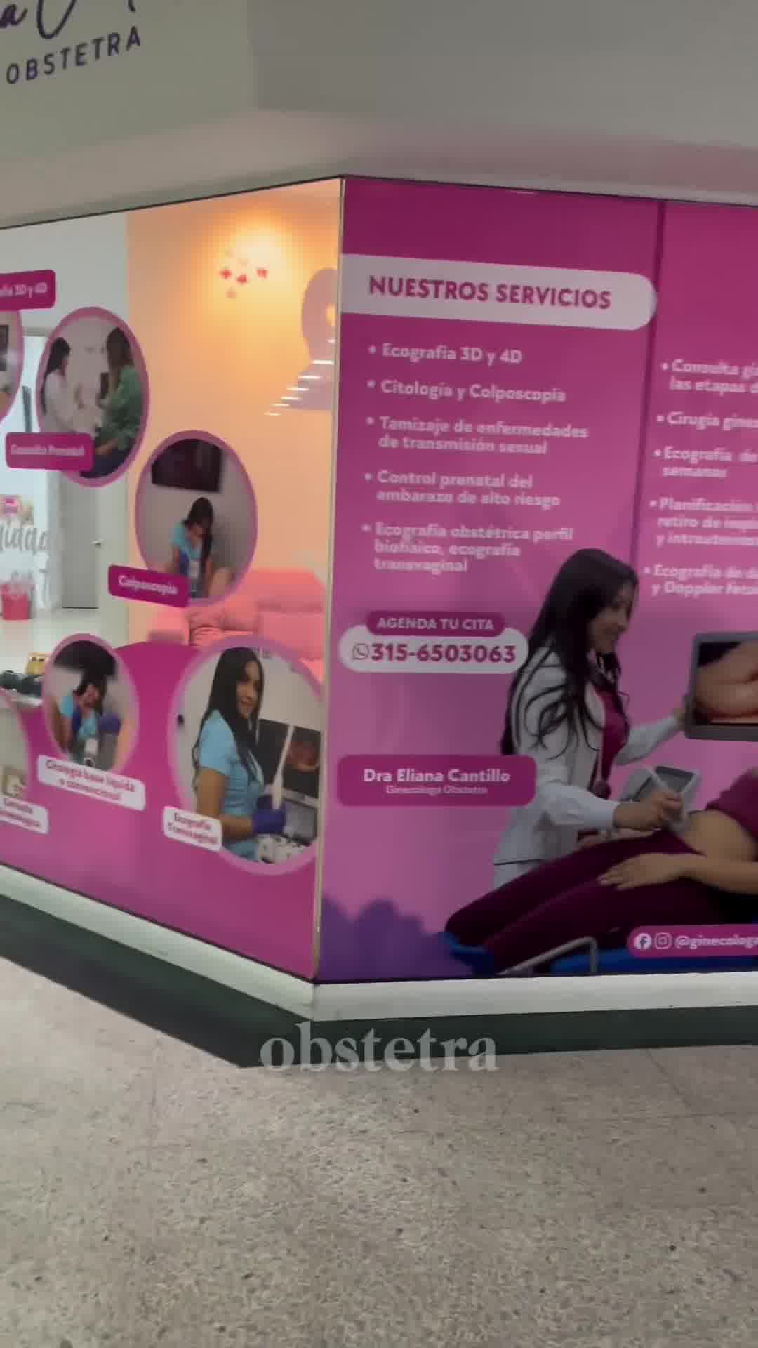 Ginecologa Eliana Cantillo Facebook ad: Chatea con nosotros