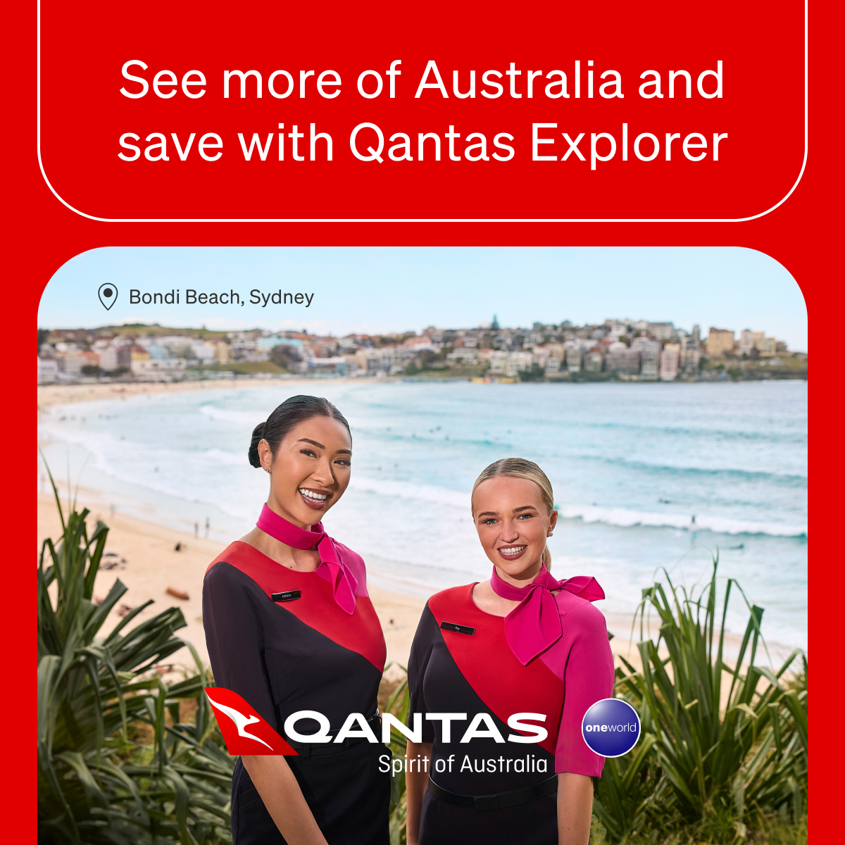 Qantas Facebook ad
