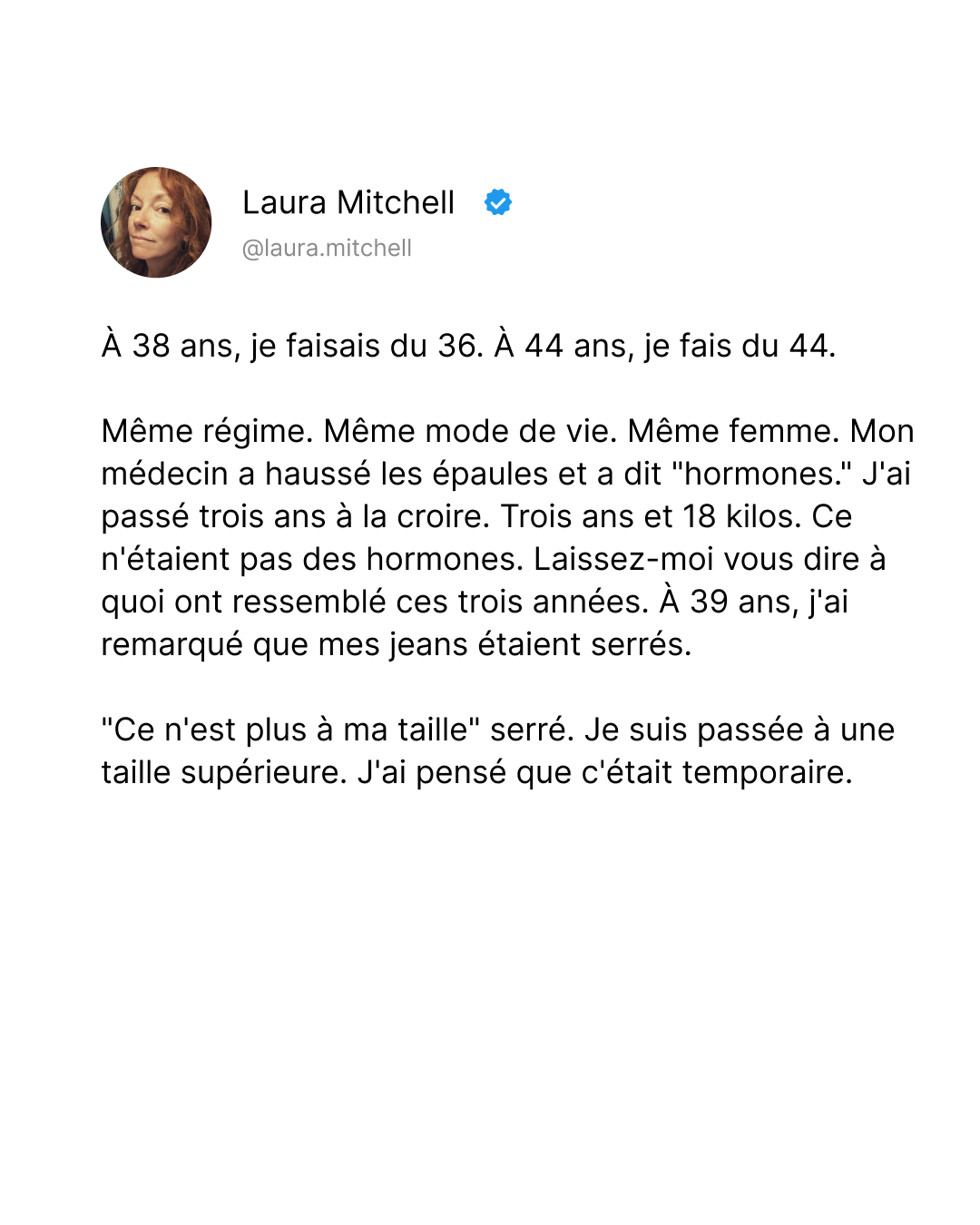 Olivia Parker Facebook ad