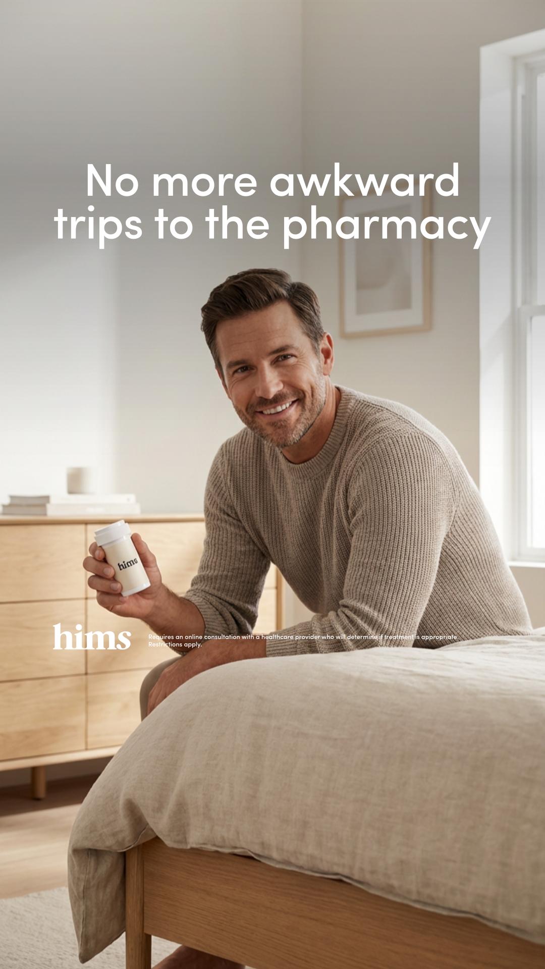 hims Facebook ad