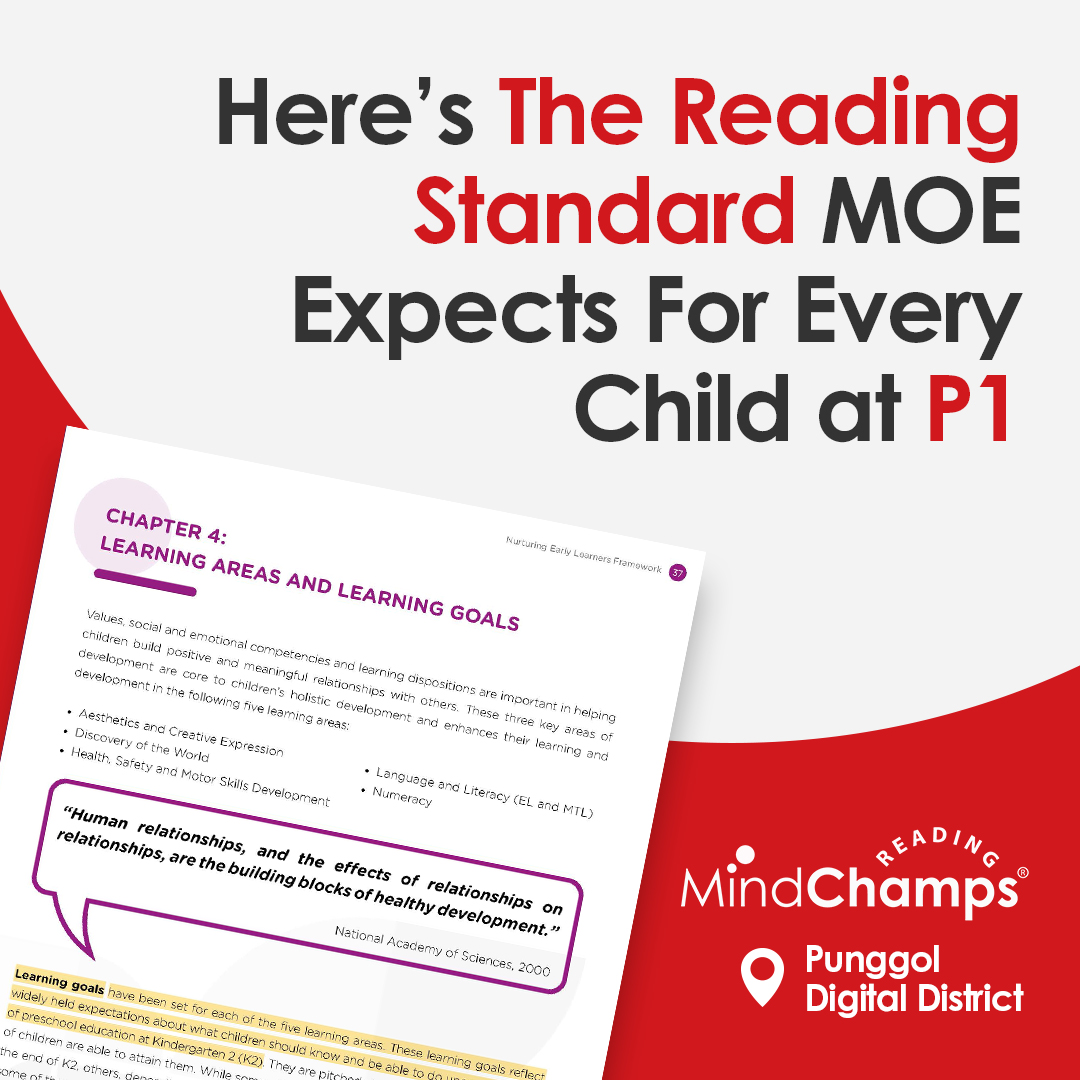 MindChamps PreSchool Singapore Facebook ad: Schedule Your Literacy Assessment with MindChamps Reading…