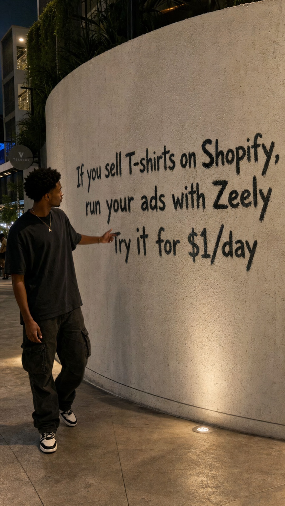 Zeely Facebook ad