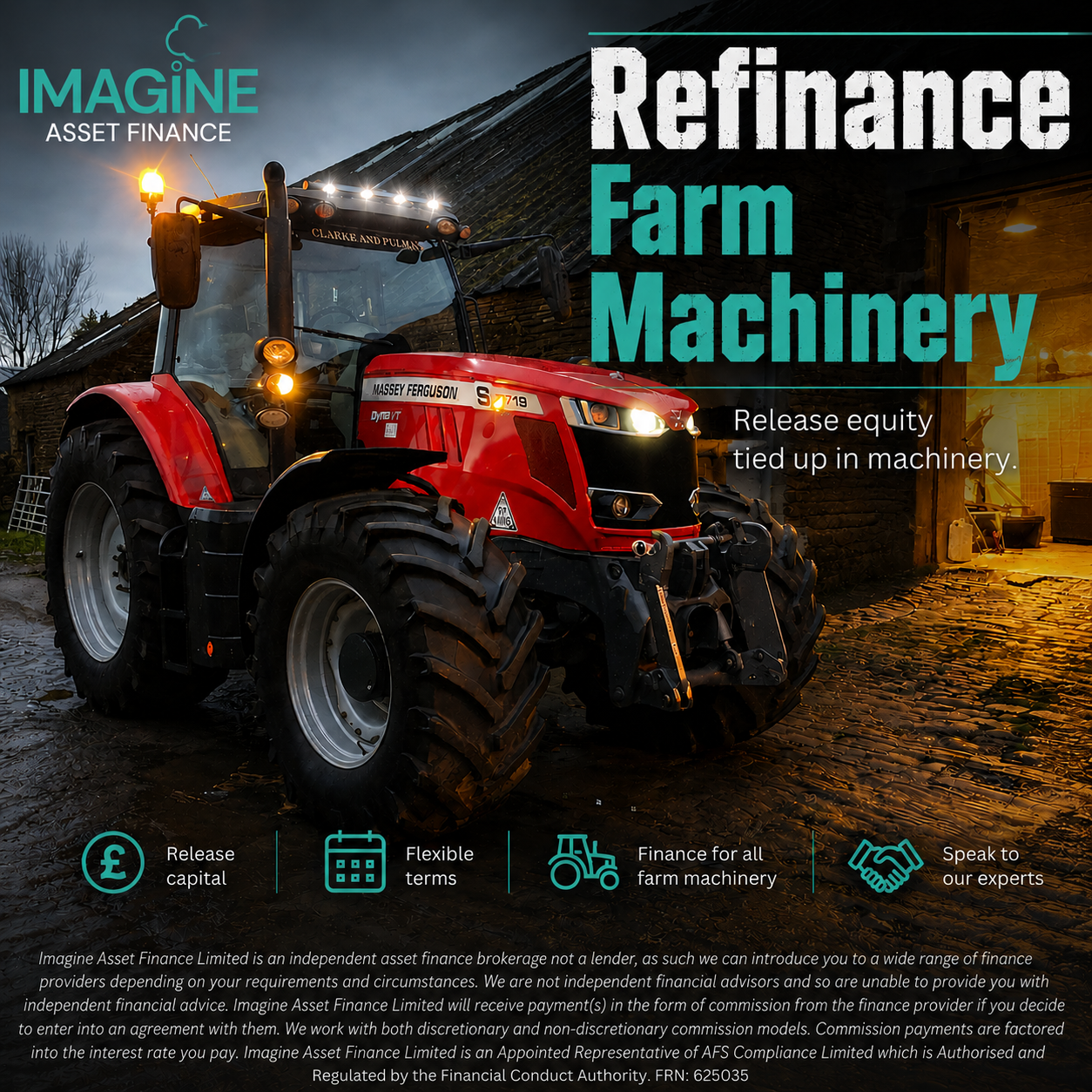 Imagine Asset Finance Facebook ad