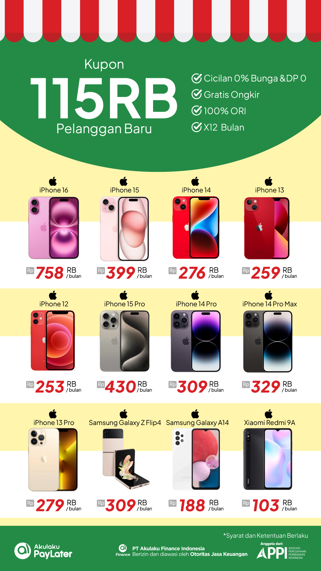 Akulaku Indonesia Facebook ad