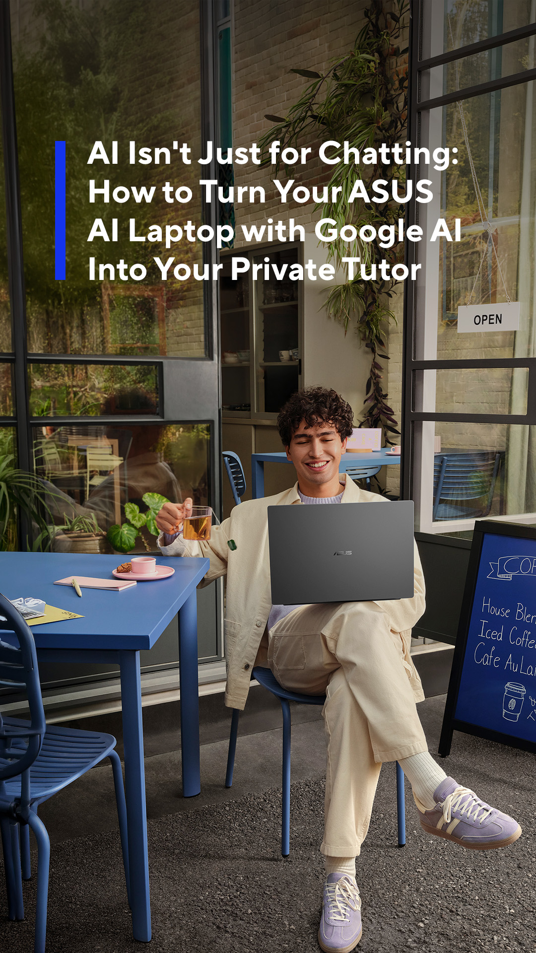 ASUS Facebook ad: Learn More at ASUS Blog