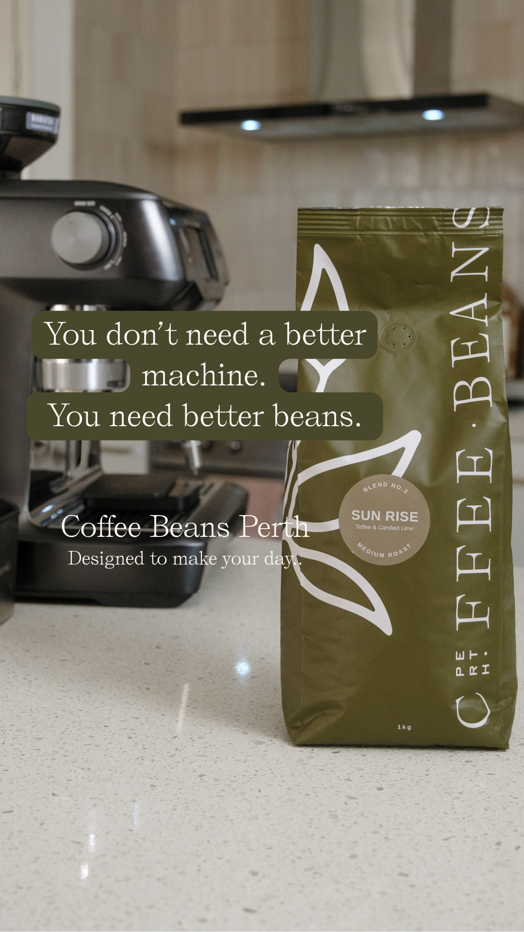 Coffee Beans Perth Facebook ad