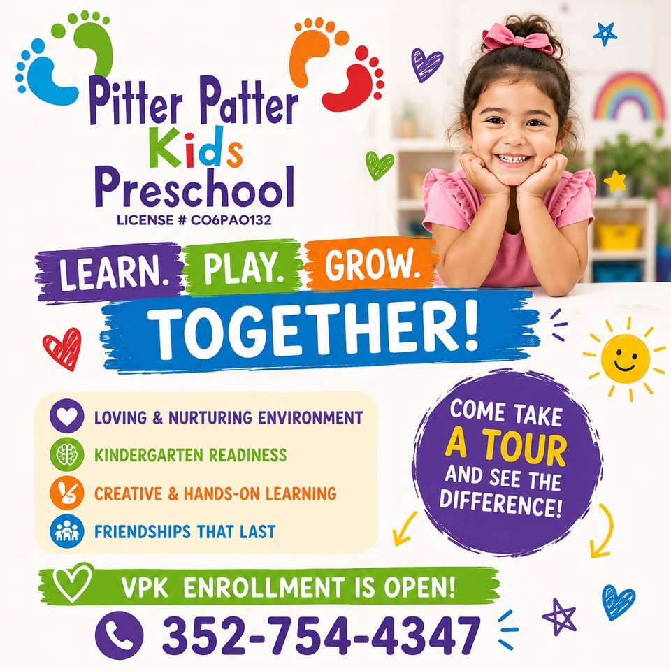 Pitter Patter Kids Preschool, LLC Facebook ad