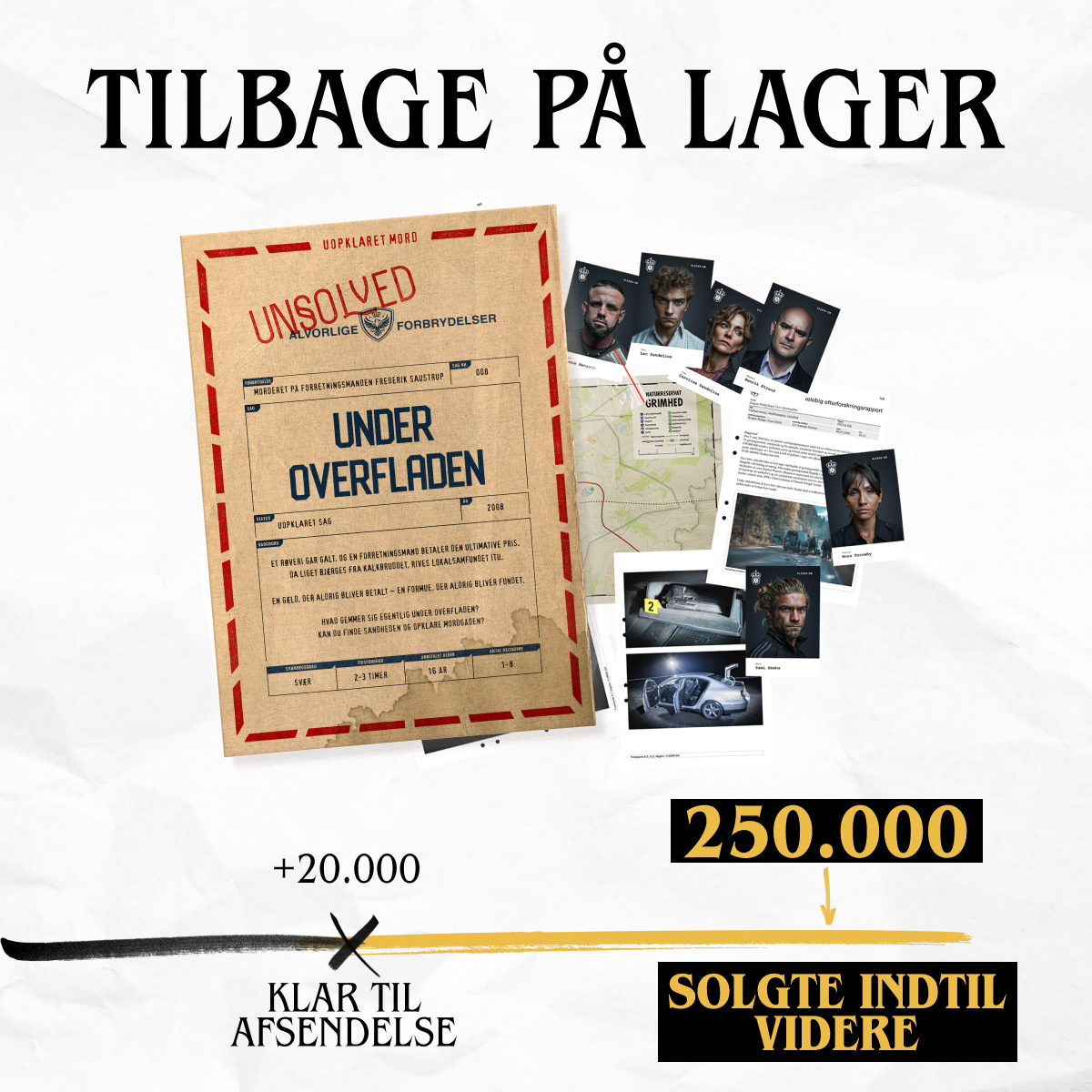 ARKIV by Unsolved - Mordgåder at løse derhjemme Facebook ad