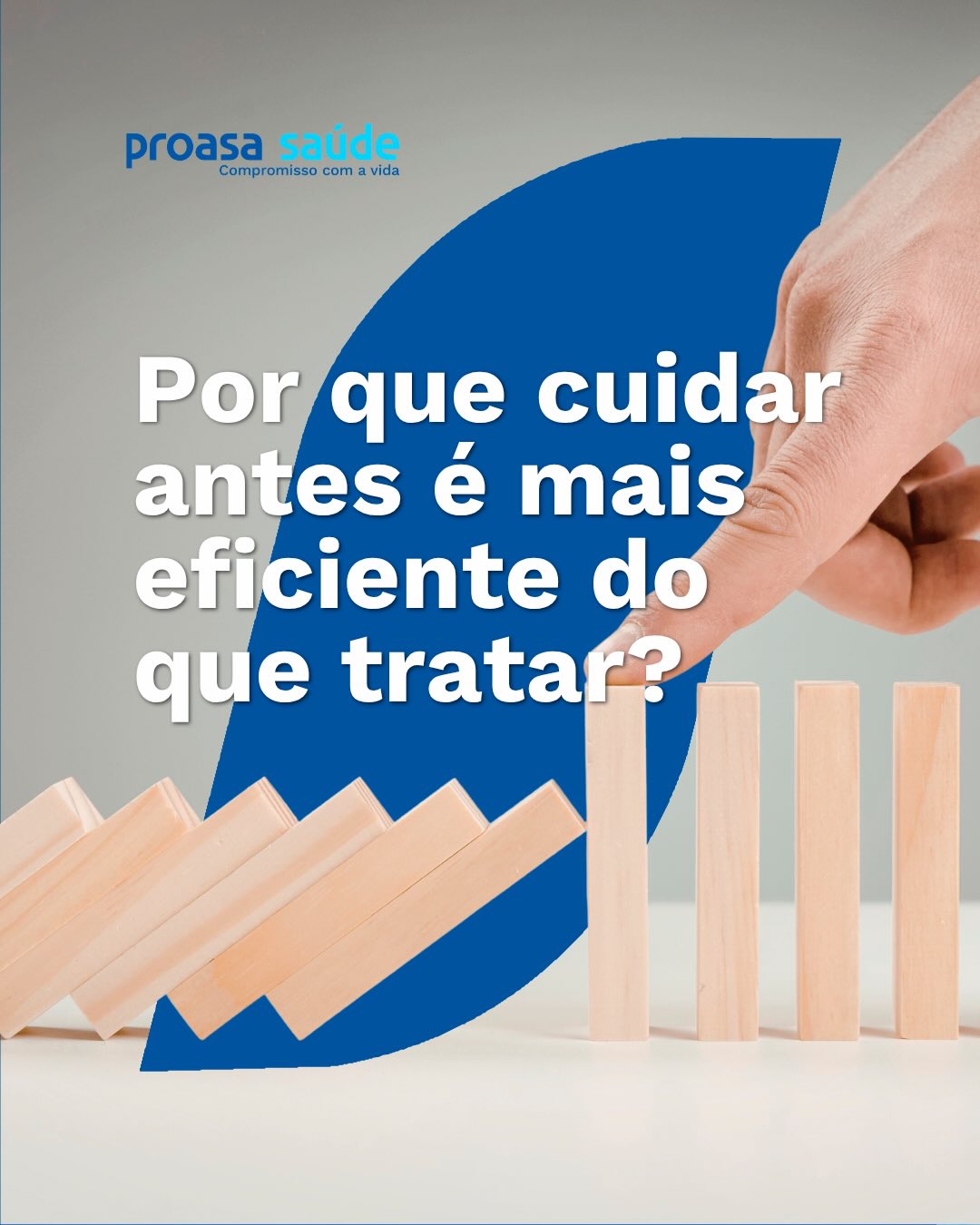 Proasa Saúde Facebook ad: Cuidar da saúde antes dos sintomas aparecerem é…