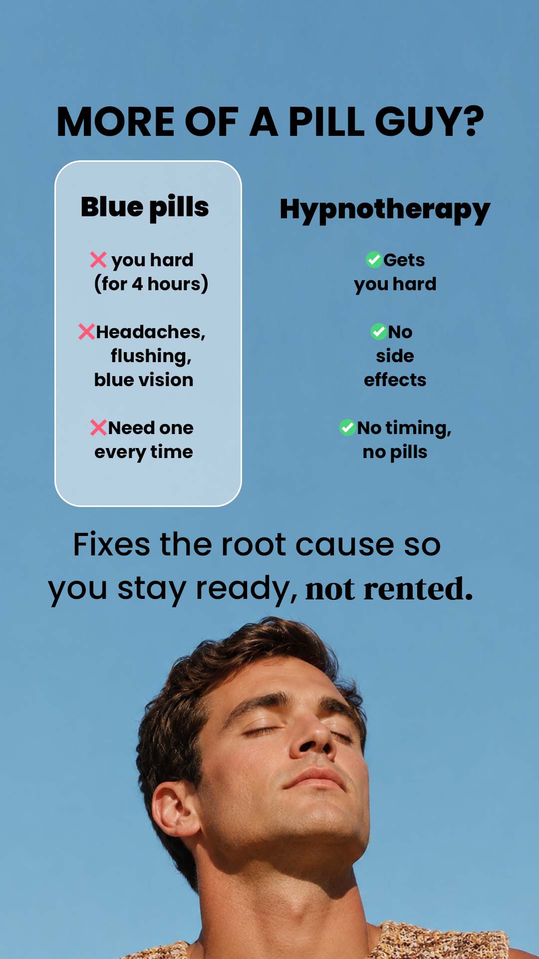 Hypnotherapist - Dr. Edward Miller Facebook ad