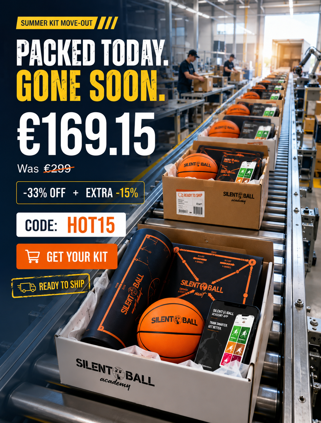 SilentBall Academy Facebook ad