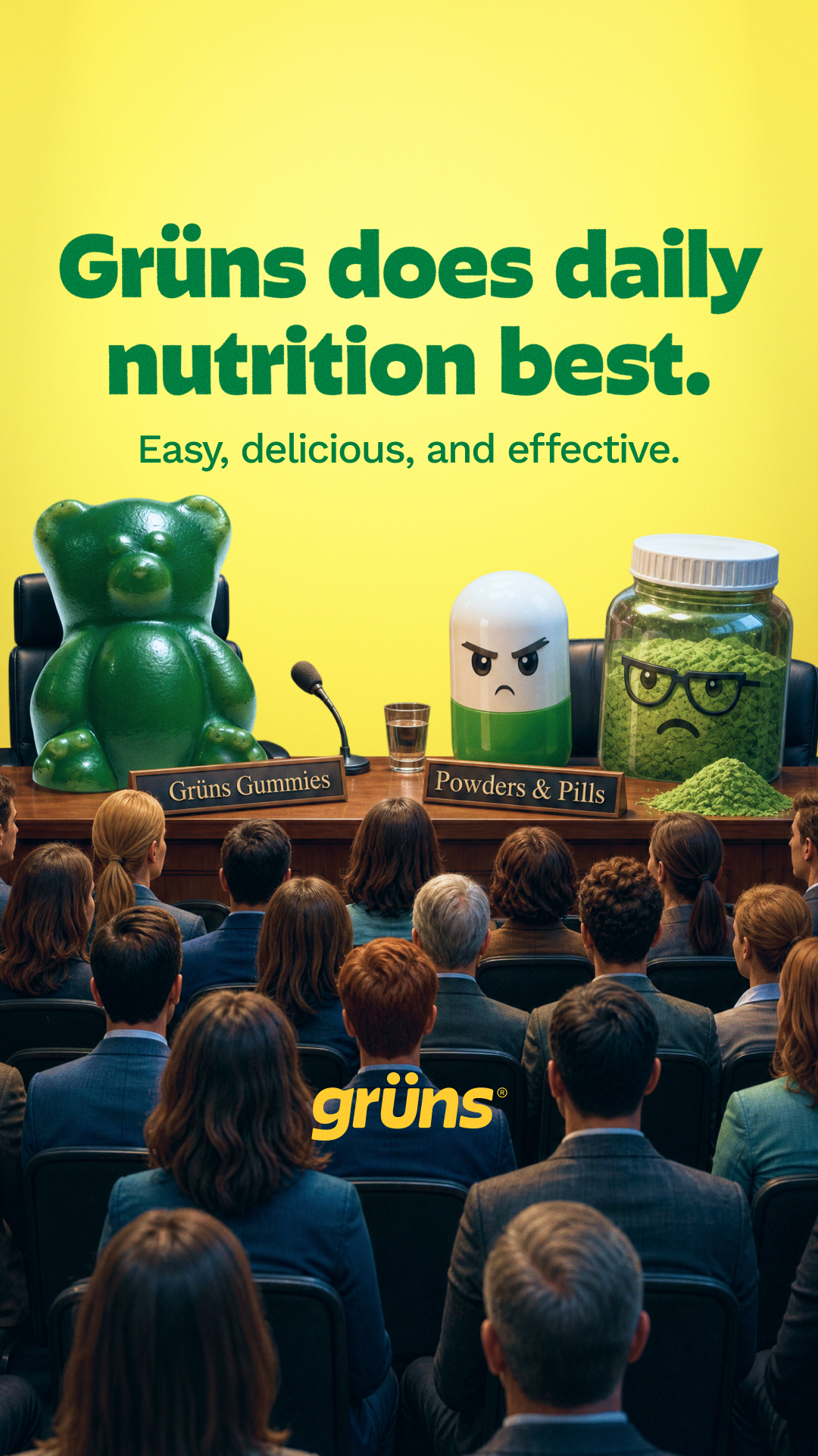Grüns Facebook ad
