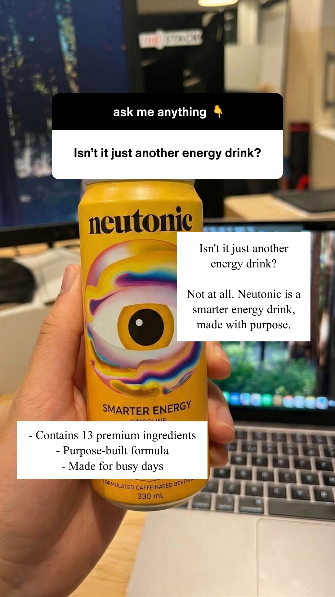 Neutonic Facebook ad