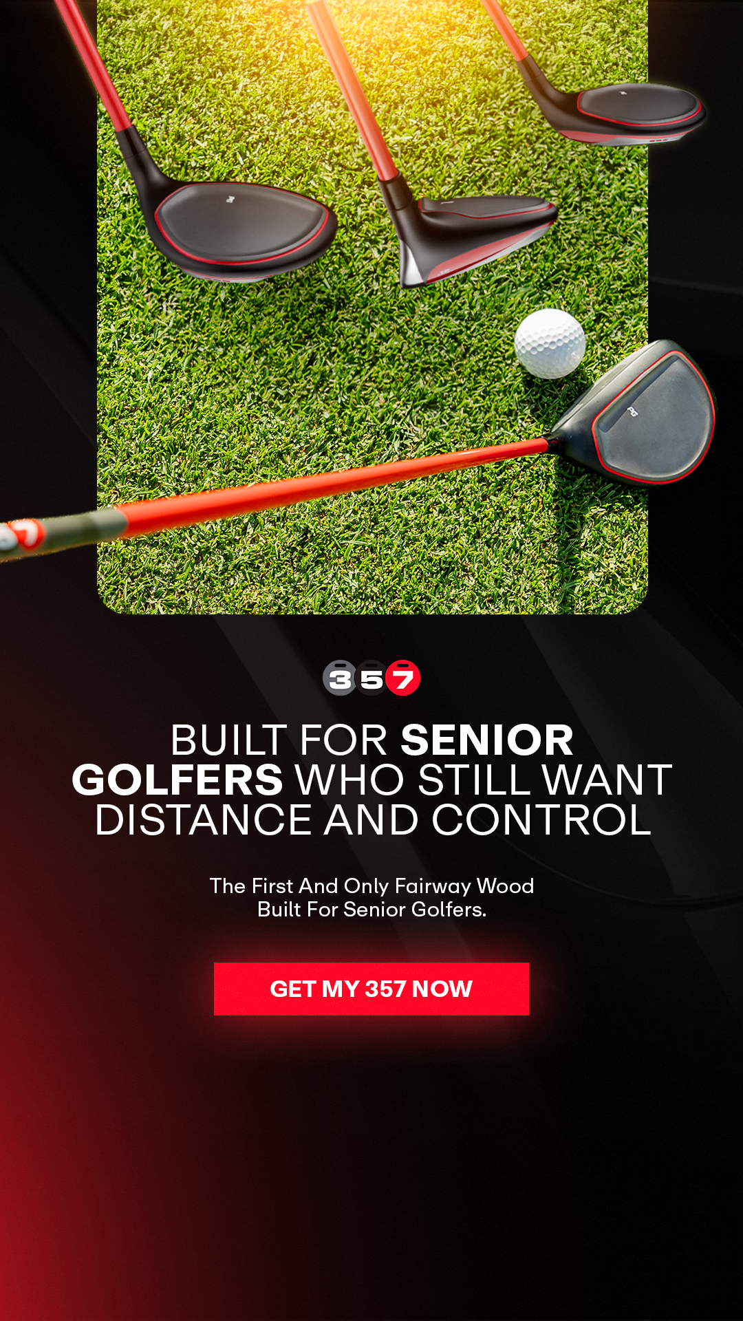 Performance Golf Facebook ad