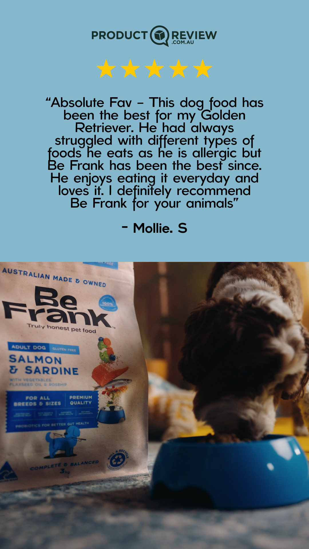 Be Frank Facebook ad