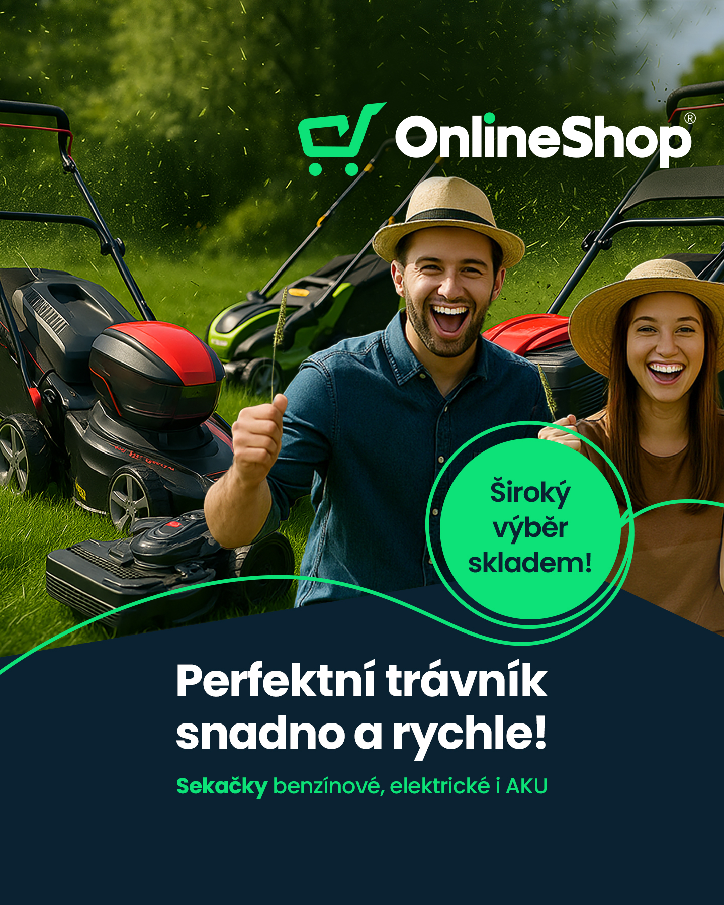 OnlineShop.cz Facebook ad
