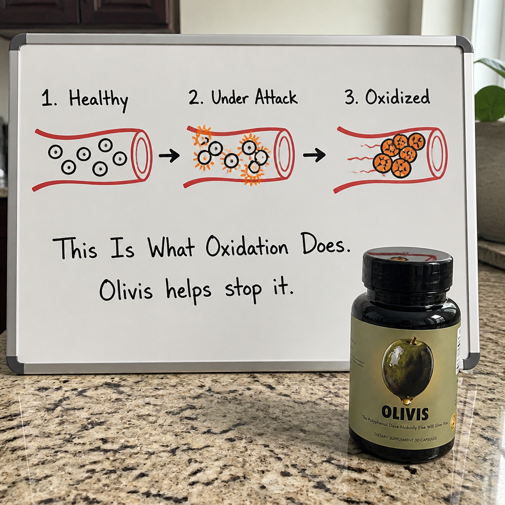 Olivis Facebook ad: Unlock the Power of Polyphenols
