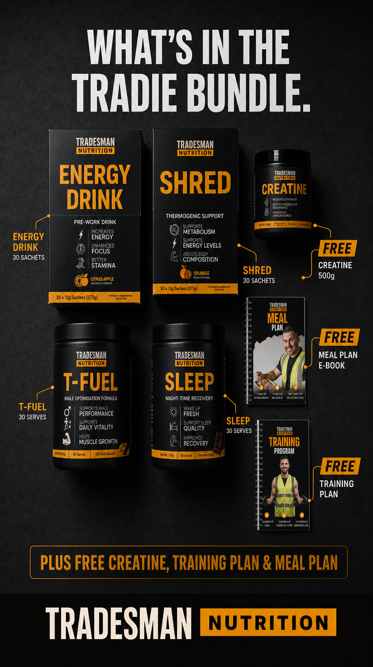 Tradesman Nutrition Facebook ad