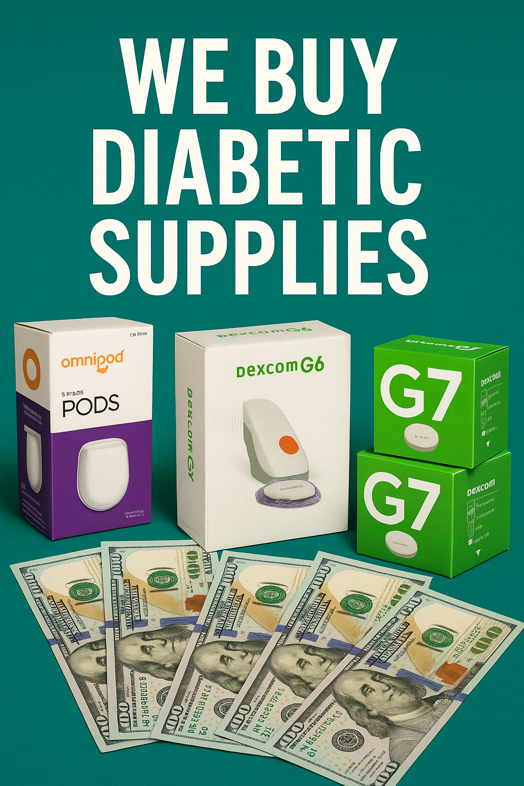 Cash For Diabetic Supplies Ohio Facebook ad