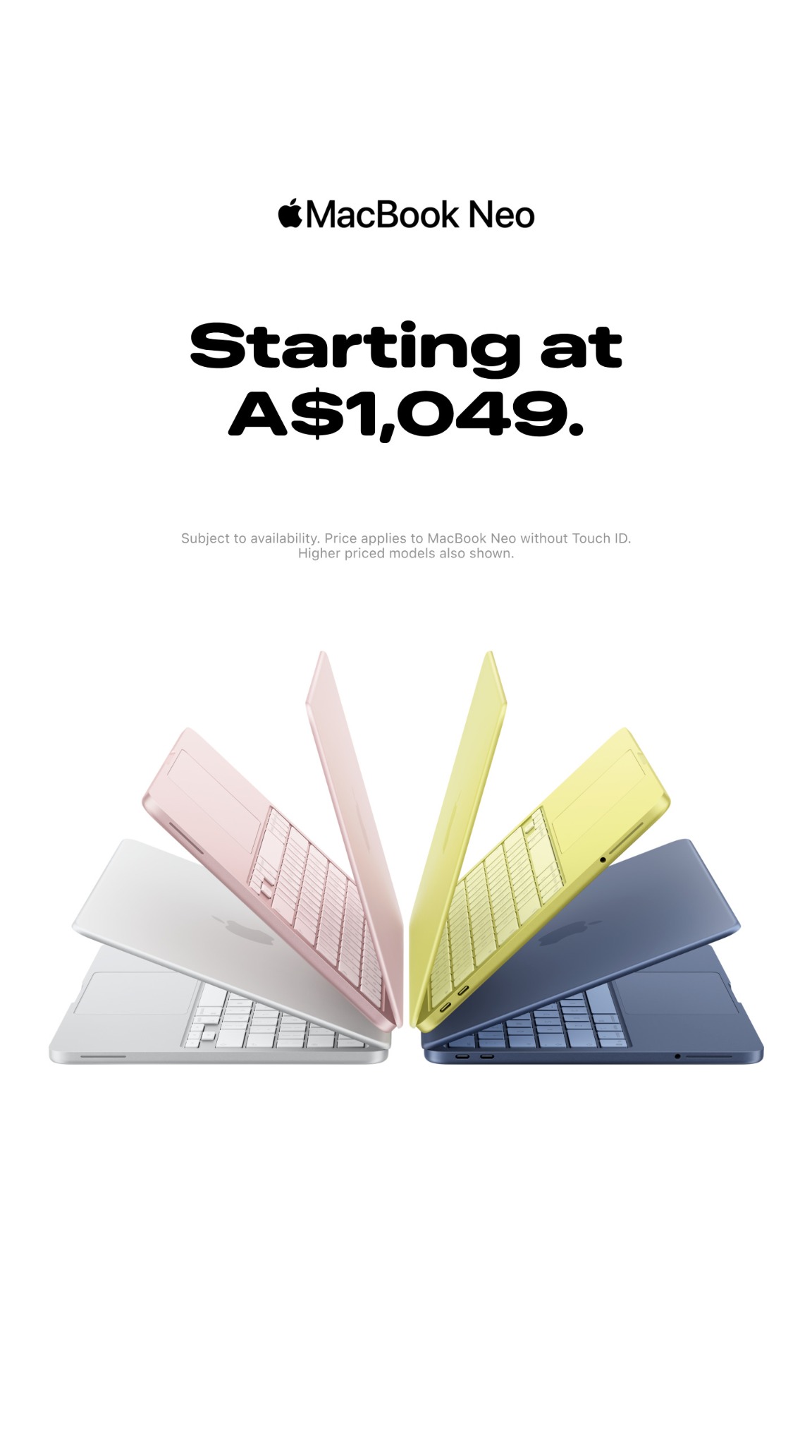 Apple Facebook ad