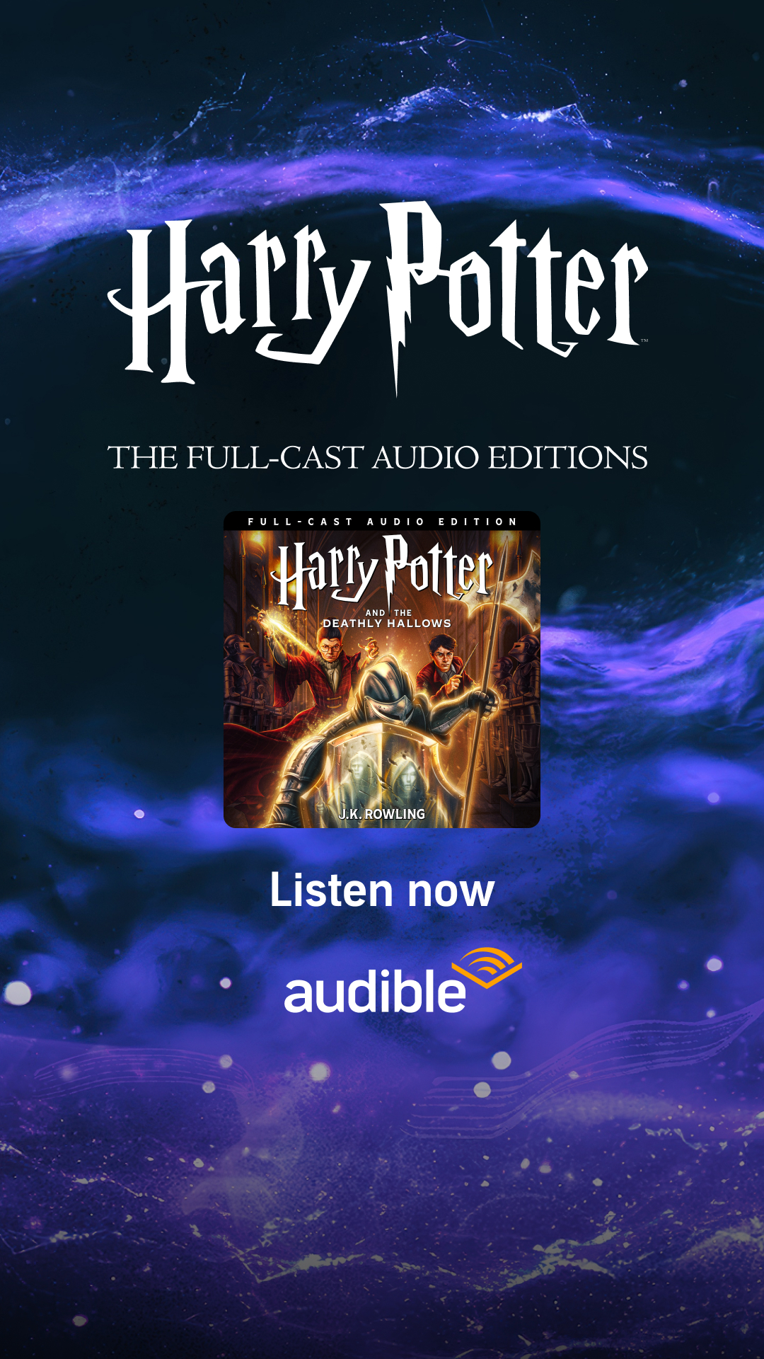 Audible Facebook ad