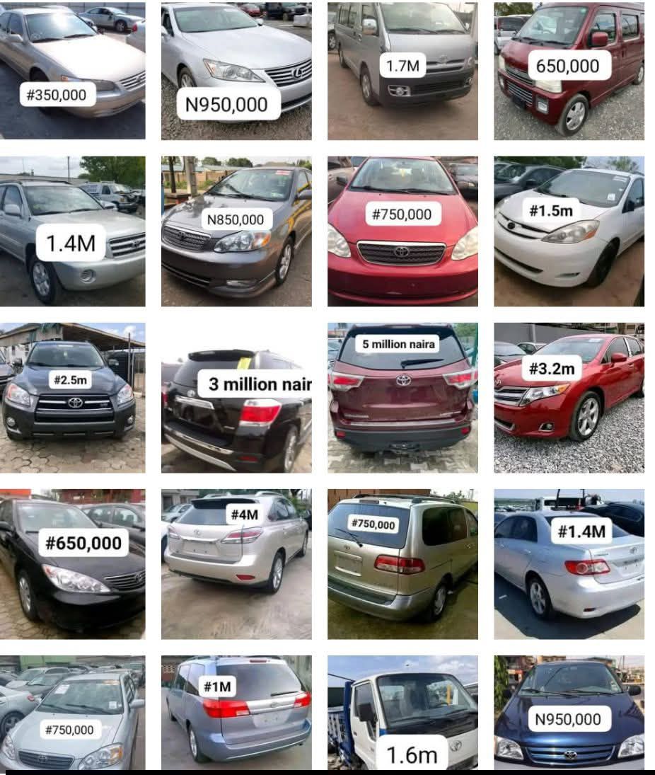 Nigeria custom Auction of vehicles and goods Facebook ad: Tokunbo vehicles available for sales at cheap and…