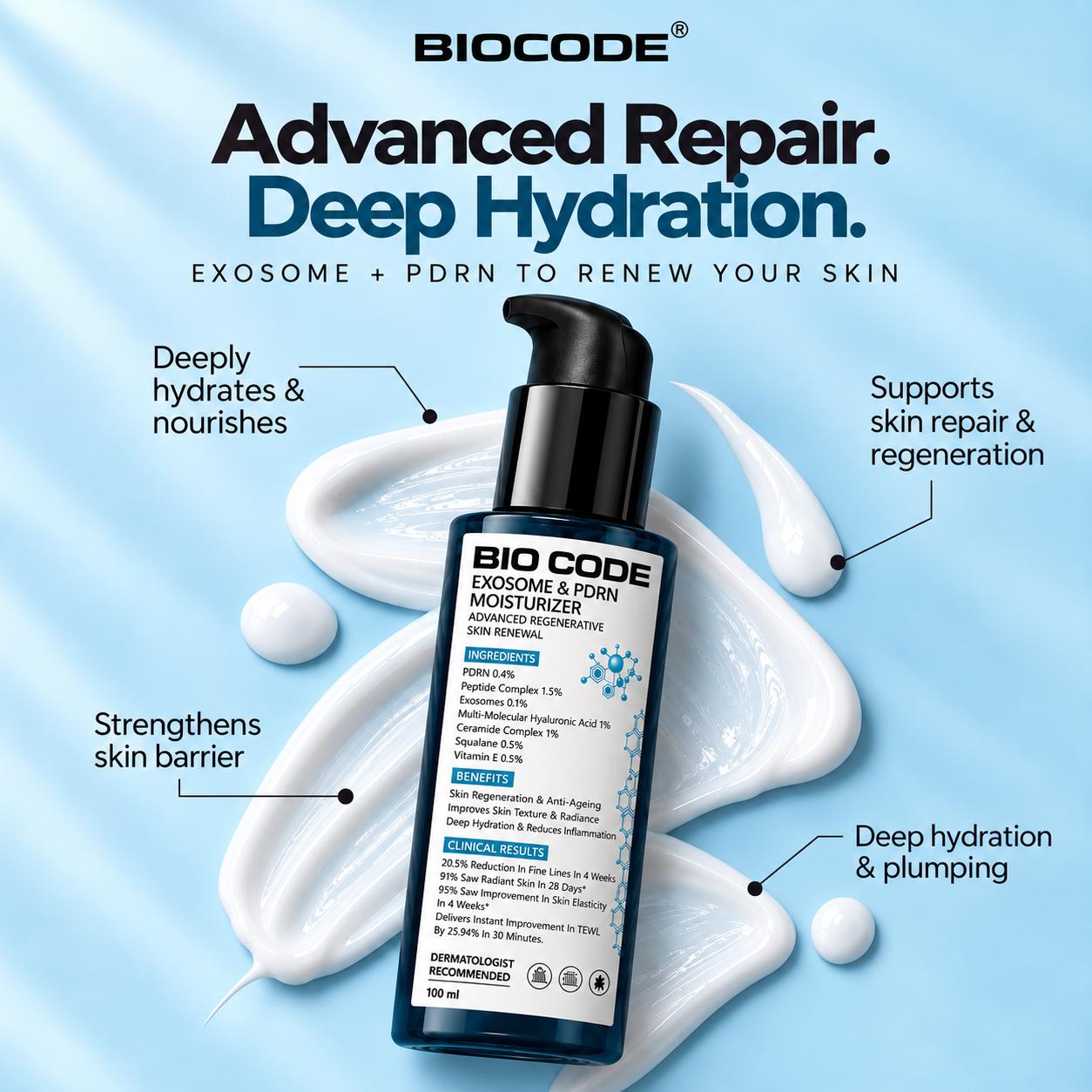 Bio Code Facebook ad: More Than Just Moisture