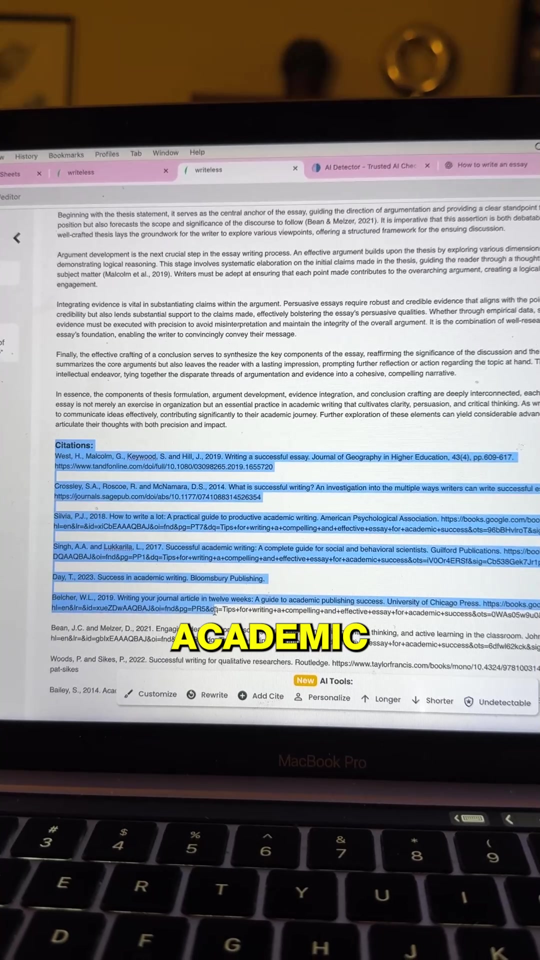 Writeless AI Facebook ad: Write Fast, Generate 20+ Pages Easily!
